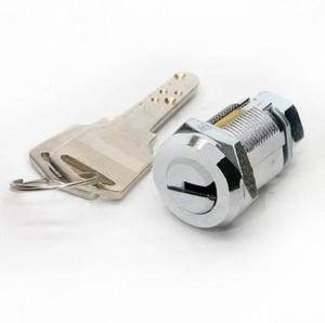 19mm bán hàng tự động ATM Máy khóa xi lanh hợp kim kẽm dimple <span class=keywords><strong>key</strong></span> cam khóa với chìa khóa phẳng cho tủ kim loại - Product Image 5