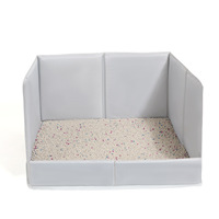 Litière de voyage portable pour chat, pliable, anti-fuite, anti-odeur, étanche, facile à transporter – Meilleure vente