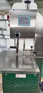Machine de découpe d'os professionnelle-Scie à viande électrique avec bouclier de sécurité pour abattoir - Product Image 2