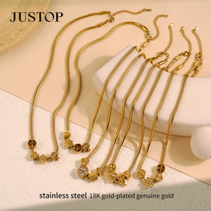 Collares de Cadena con Colgante de Acero Inoxidable, Chapados en Oro y Plata, Modernos, Unisex, OEM/OEM, Venta al Por Mayor, Personalizados - Product Image 6