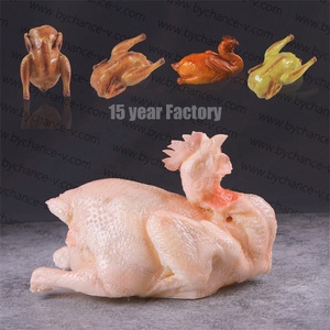 Realista falso <span class=keywords><strong>pollo</strong></span> asado <span class=keywords><strong>pollo</strong></span> crudo pavo para cocina restaurante Navidad Día de Acción de Gracias evento decoración pantalla - Product Image 1