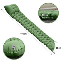 Tapis de couchage ultraléger gonflable auto-gonflant pour le camping Tapis de couchage léger pour le camping