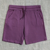 Shorts décontractés pour hommes de bonne qualité, en coton doux, avec cordon de serrage, taille élastique et poches, pour la détente et la gym, personnalisables OEM ODM