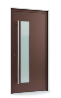 Portes Métalliques de Luxe Modernes pour Entrée Extérieure Commerciale, Sécurité Anti-Effraction, Porte d'Entrée d'Appartement