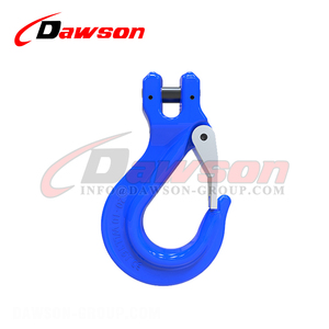 DAWSON DS1019 G100 Crochet de préhension à étrier en acier allié forgé à froid avec loquet moulé, robuste pour levage, remorquage et sécurisation de cargaison - Product Image 6