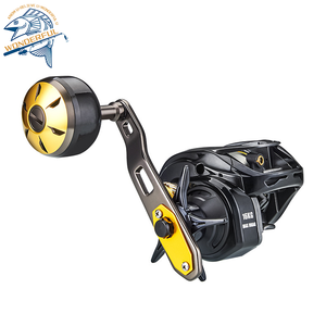 Carrete de Fibra de Carbono 7.2:1 6+1BB 40lb con Freno para Lanzamiento de Largo Alcance de Objetos Pesados Sin Romper Sedales - Product Image 4