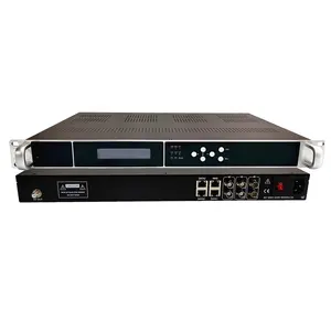 التلفزيون الرقمي Headend IP إلى RF تحويل DVB-C ISDBT dvb-t ATSC التحوير IP QAM الرقمية التلفزيون المغير