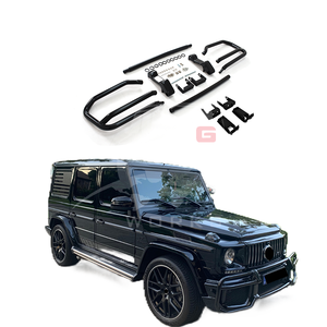 Protector de parachoques delantero de estilo antiguo a nuevo W464 debajo del coche para Clase G W463 1989-2018y extensión de accesorios de coche mejorada - Product Image 6