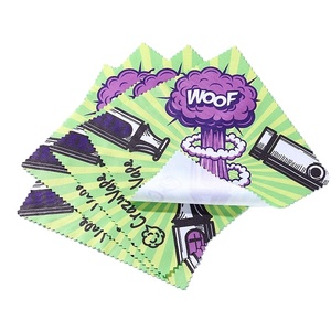 Custom logo Glasses Cloth Microfiber Clean Lens Dust Wiper <b>Camera</b> Screen Cleaner - Product Image 2