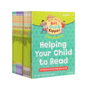 Biff Chip & Kipper el kitabı Oxford Phonics okuma kitapları ile 33 cilt L1-3 oku