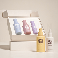 XINGYUAN Flacons pompe vides rechargeables en plastique ambré, finition mate personnalisée, 150 ml 200 ml, pour lotion hydratante, brume et soins de la peau – Lot de flacons