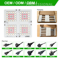 Panneau LED Quantum 15W pour culture intérieure de légumes, fleurs et plantes, en aluminium, indice IP65, pour Samsung LM281B+ Pro, usage intérieur