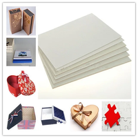 Carton gris de 2mm avec panneau de reliure de 1mm Boîte à livres de 3mm et boîtes à fentes Matériaux recyclés Impression offset pour cadre photo