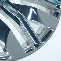 Jantes forgées sur mesure POLISH CHROM 5*114.3, 1 pièce, 16, 15, 17, 18, 19 pouces