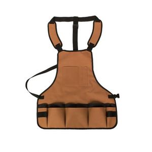 Delantal de Jardinería con 15 Bolsillos para Herramientas, Delantal de Trabajo Impermeable de Tela Oxford, Resistente al Desgaste y Duradero, Muestra Gratis - Product Image 2
