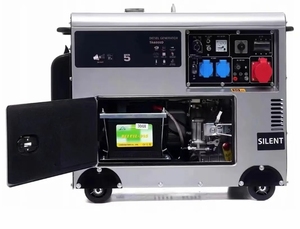 เครื่องกำเนิดไฟฟ้าแบบเงียบ 3kva 5kva 8kva 10kva เครื่องกำเนิดไฟฟ้า 10kva ขายตรงจากโรงงาน - Product Image 3