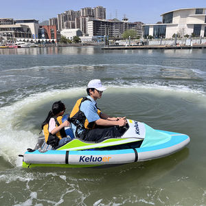 EPP + PVC elettrico Go Kart Mini Rush Wave Boat 6-18KW Karting Jet elettrico Kart Boat - Product Image 6
