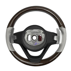 พวงมาลัยไม้มะฮอกกานี ZC-MBH-M-Y-122สำหรับ <span class=keywords><strong>Mercedes</strong></span>-Benz GLE 350 <span class=keywords><strong>4MATIC</strong></span> [167106] 2023- - Product Image 3