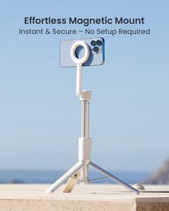 Từ Ảnh Tự Sướng Thanh Tripod Cho Iphone, 64 Trong Điện Thoại Tripod Cho Magsafe, Du Lịch Tripod Đứng Với Điều Khiển Từ Xa Cho Điện Thoại Di Động - Product Image 3