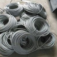 AISI 316L Marine Grade 1/2 "Edelstahl kabel 6x19 IWRC G304 SS Stahldraht seil