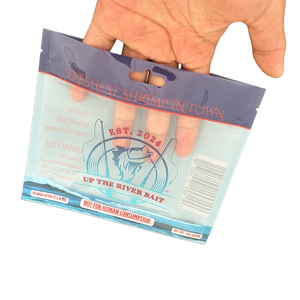 <span class=keywords><strong>หน้า</strong></span>ต่างใสด้าน<span class=keywords><strong>หน้า</strong></span>สามด้านปิดผนึกพลาสติกอ่อนเหยื่อตกปลาเหยื่อถุง Mylar ผนึกถุงบรรจุภัณฑ์เบ็ดตกปลา - Product Image 2