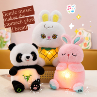 Mainan Hewan Boneka Elektronik Grosir, Musik Menenangkan, Edukasi Dini, Suara Bayi, Hadiah Anak, OEM Custom Pabrik