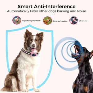 Großhandel New Recharge able <span class=keywords><strong>Dog</strong></span> Bark Abschreckung gerät No <span class=keywords><strong>Shock</strong></span> Bark Control <span class=keywords><strong>Collar</strong></span> Wasserdicht für mehrere Hunde - Product Image 5