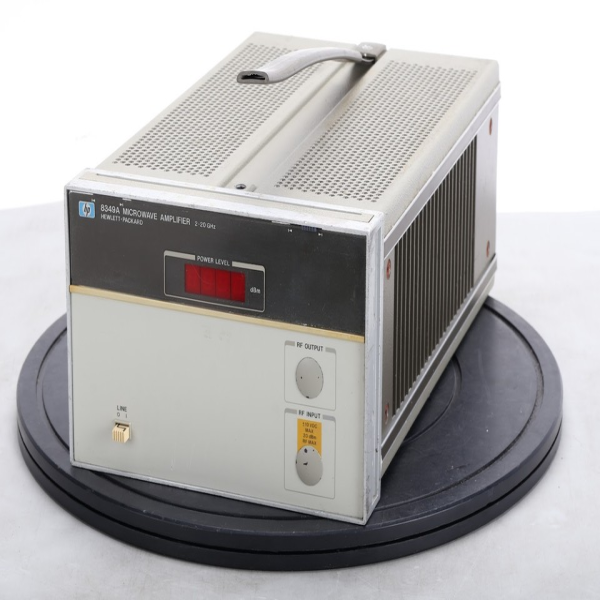 Plc / 8349a Microwave Amplifier 2-20ghz with Option 001 - Fair Condition for Warranty Product