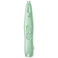 Petit tondeuse électrique pour poils de chat et de chien en ABS avec lumière LED rechargeable