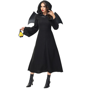 <span class=keywords><strong>Disfraz</strong></span> de <span class=keywords><strong>Bruja</strong></span> Zombi para Halloween 2026, Alas de Ángel Negro, <span class=keywords><strong>Disfraz</strong></span> de <span class=keywords><strong>Bruja</strong></span>, Cosplay - Product Image 4