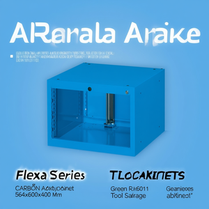 Fami Flexa Series Empty <b>Drawer</b> Cabinet 564x600x400 Mm Green Ral6011 <b>Tool</b> Storage - Product Image 3
