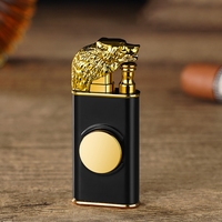 Briquet Torche Dragon Double Flamme Commutable Pas Cher Vente en Gros Personnalisé Rechargeable