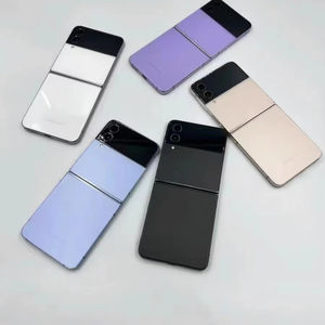 A + ปลดล็อกคุณภาพอย่างเป็นทางการรีเฟอร์บิชสำหรับ Z flip <span class=keywords><strong>4</strong></span>รุ่น5G 6.1 "หน้าจอแรม<span class=keywords><strong>256GB</strong></span> สมาร์ทโฟนแอนดรอยด์ - Product Image 1