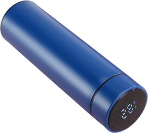 Double Digital Vacuum Insulation 500ml Thermos Tumbler Stainless Steel Smart Water Bottle with LED Temperature Display - Product Image 3
