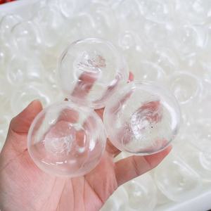 Composants de coque gonflable transparente en forme de pomme DIY, jouet anti-stress vide à presser pour la décompression - Product Image 2
