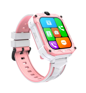 Montre connectée GPS 4G pour enfants avec bouton SOS, surveillance vocale, historique des trajets, géolocalisation, étanche IP67, écran IPS - Product Image 1