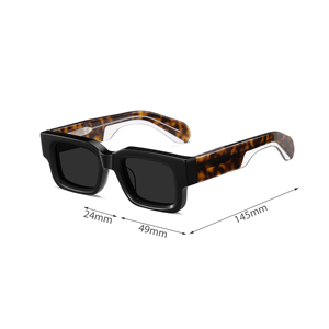 Thiết kế kính người đàn ông phụ nữ chất lượng cao hợp thời trang Kính mát 2025 nhà thiết kế dày kính quá khổ Acetate Kính mát - Product Image 5