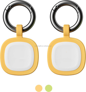 Plaque d'identification LED tendance pour animaux de compagnie, en silicone détachable, forme circulaire, lumineuse dans le noir, anti-perte, avec <span class=keywords><strong>code</strong></span> QR gravé pour chien et chat, 36 mm, logo personnalisé - Product Image 4
