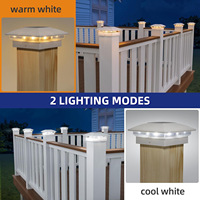Lámpara Solar LED IP65 de Alta Luminosidad, Luz Blanca Cálida, para Exteriores, con Construcción de Plástico, para Jardines, Cercas, Terrazas o Patios