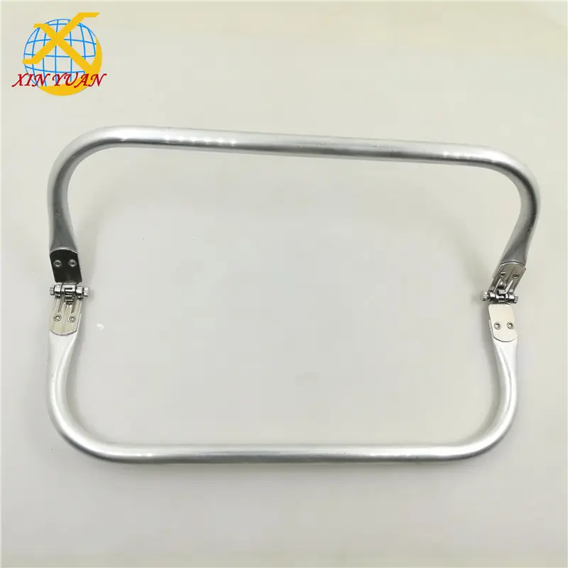 25*9cm Internal Tubular Metal Frame cloud bag frame for Ladies Handbag