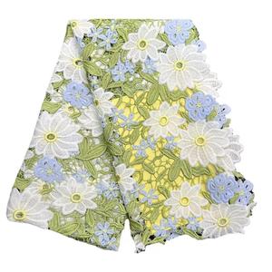 ผู้ผลิตจัดหาผ้าปักลายดอก<span class=keywords><strong>ชบา</strong></span><span class=keywords><strong>สาม</strong></span><span class=keywords><strong>สี</strong></span>แบบละลายน้ำได้สำหรับฤดูใบไม้ผลิและฤดูร้อน ผ้าปักลายฉลุสำหรับชุดแฟชั่น - Product Image 1