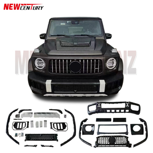 Para 2019 <span class=keywords><strong>Mercedes</strong></span>-Benz <span class=keywords><strong>Clase</strong></span> G W464 Modificación W454AMG Parachoques delantero de plástico, rejilla, cejas de rueda, cuerpo circundante - Product Image 1