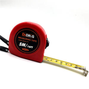 Ruban à mesurer rétractable en acier inoxydable <span class=keywords><strong>double</strong></span> face en plastique ABS avec logo personnalisé en gros, 16 pieds, 25 pieds, échelle métrique - Product Image 2