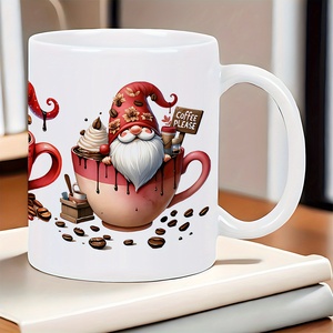 11 Oz tazza di caffè nano in ceramica marchio Diytree citazioni interessanti Design colorato riutilizzabile per natale - Product Image 3