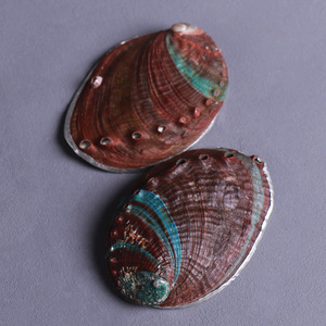 <b>Abalone</b> <b>Shell</b> Tea Scoop Tin Handmade Zen Style Tea Ceremony Tool - Product Image 4