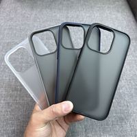 Accessoires pour coque de téléphone pour iPhone 15 14 OEM Caoutchouc dur mat Protection contre les chutes pour iPhone 16 15 14 Pro Max Coque de téléphone