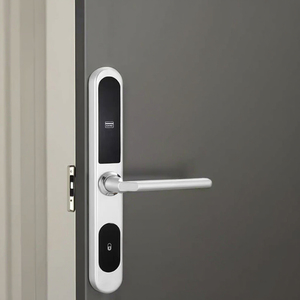 Serrures de porte d'hôtel en alliage d'aluminium poli RFID, étanches, écologiques, durables, antivol, déverrouillage par clé pour <span class=keywords><strong>chambre</strong></span> d'hôtes - Product Image 5