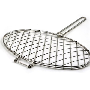 Bajo MOQ Precio de fábrica Parrillas de barbacoa de acero inoxidable Rejillas de parrilla de <span class=keywords><strong>malla</strong></span> de alambre para barbacoa Asar pescado - Product Image 3