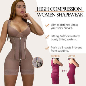 Nuevas Fajas Colombianas para Mujer 2025 Ropa Moldeadora de Alta Compresión para Recuperación Postoperatoria Control de Abdomen y Corsé Moldeador de Cuerpo - Product Image 5