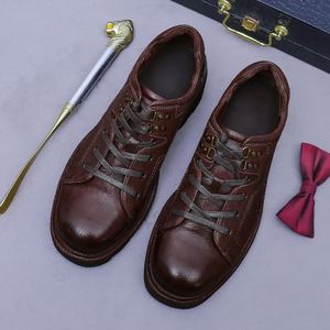 Zapatos Oxford de Alta Calidad para Hombre, Estilo Casual y de Oficina, para Otoño - Product Image 1